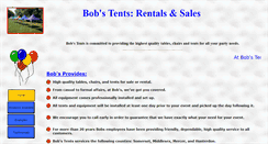 Desktop Screenshot of bobstents.com